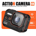 VIRAN SC002 Action Camera 4K With Remote Control Screen Waterproof Sport Camera Drive Recorder Sports Camera Helmet Action Cam