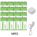 Micro USB 9V Rechargeable Li-ion Battery 16800mAh High Capacity for Multimeter, Microphone, Toy, Remote Control, KTV System