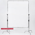 Detachable Diffuser Panel Portable Overhead Diffusion Butterfly Screen Scrim Frame Kit for Photography Studio Furniture Shooting
