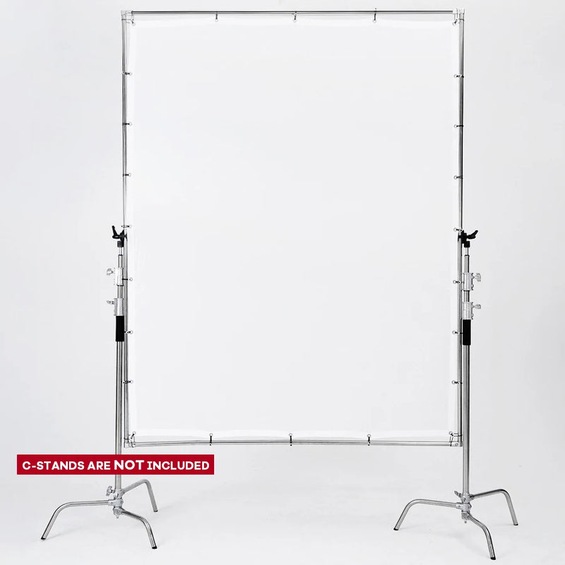 Detachable Diffuser Panel Portable Overhead Diffusion Butterfly Screen Scrim Frame Kit for Photography Studio Furniture Shooting