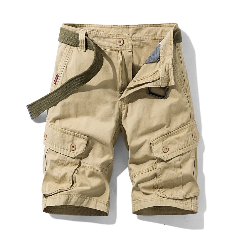 Men's Cargo Shorts Army Military Tactical Cotton Loose | SAMAG
