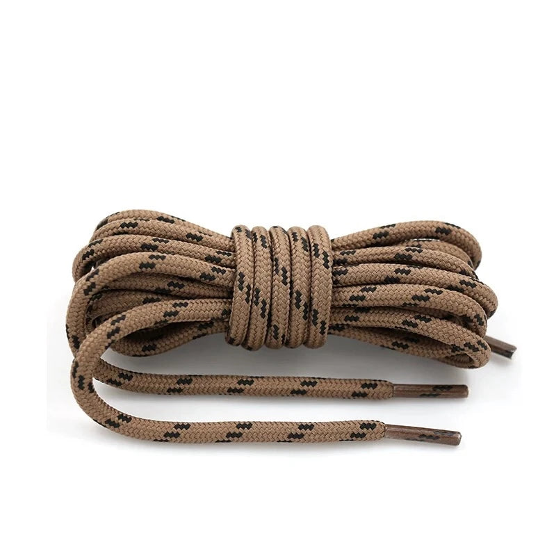 1Pair Outdoor Shoelaces Sports Round Shoes Lace Hiking Slip Rope Laces Sneakers Boots Shoelace 100/120/140/160cm Strings