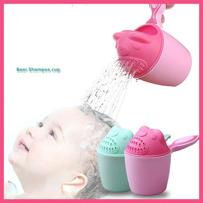 Cute Bear Baby Shower Cap Toddler Shampoo Children's Bath | SAMAG