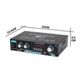 AK35 800W Home Car Amplifiers 2 Channel bluetooth 5.0 Surround Sound FM USB Remote Control Mini HIFI Digital Amplifier Stereo