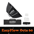 Godox EazyFlow Octa 60/90/120/150 Foldable Softbox Quick Release Portable Lighting Diffuser for Photography Studio