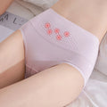 4Pcs Women'S Cotton Panties High Waist Body Shaper Underwear Plus Size M-5XL Sexy Ladies Briefs Breathable Solid Female Lingerie