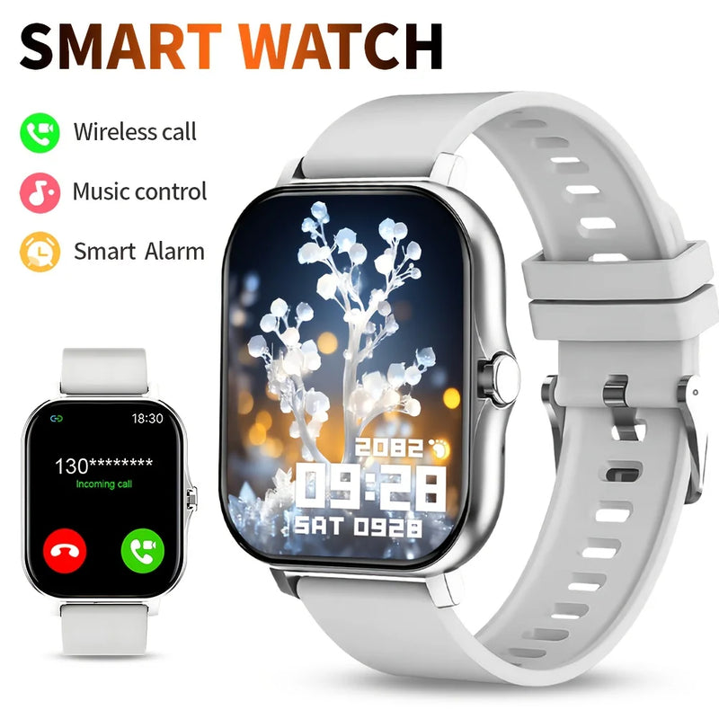 G.L Wear New Smartwatch 1.83-inch HD Display Bluetooth Calling Heart Rate Activity Tracking Smartwatch Men Women Holiday Gift