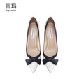 luxury women's shoes Heels For Women 2026 Bowknot Fashion High Heels Sexy Pointed Toe Pumps Ladies Stiletto Evening Dress Shoes
