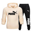 Letter printed sportswear set men's hooded sweatshirt | SAMAG