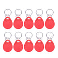 5YOA 10pcs 125KHz T5577 Keyfobs Rewritable Duplicate Tag 5200 Proximity Copy Access Card ID Token Ring RFID Cloner Keychain