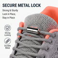 NEW Elastic Shoe Laces Sneakers Shoelace No Tie Shoelaces Metal Lock Lazy Laces for Kids and Adult One Size Fits All Shoe