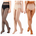 Hard Mesh Fishnet Tights for Women Latin Dance Anti Slip Socks Professional Ballroom Dance Stockings With Grip Sole