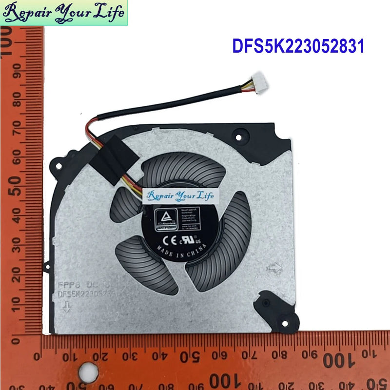 Gaming Laptop Cooling CPU GPU Fan For Gigabyte G5 KF KE GE MF G5KF G5KE G5GE G5MF 2023 FPP6 DFS5K22305283Q FPP7 DFS5L32G16486P