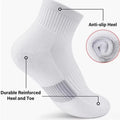 6 Pairs of Men's Solid Color Vertical Striped Mid-Calf | SAMAG