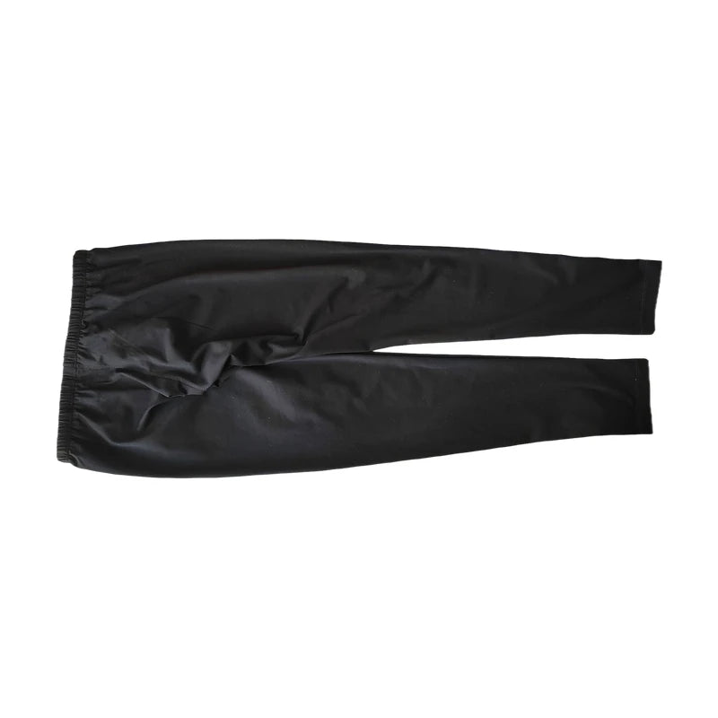 Free Shipping Male tTght-Fitting Basic Trousers Solid Color Legging 100% Cotton Long Johns Easy Care Anti-Winkle
