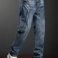 Men's New Straight Leg Stretchable Jeans Casual Pants | SAMAG