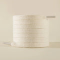 New Classic Pure Cotton Shoelaces Flat Shoelaces Sports Canvas Shoelaces for Men and Women Width 0.8cm Length 100/120/140/160cm