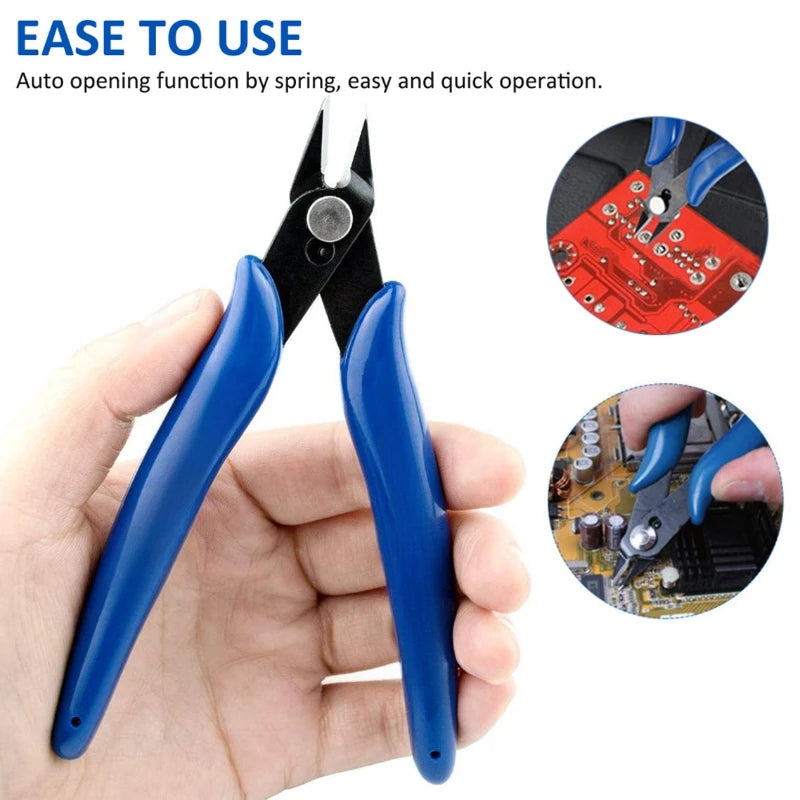 Functional Tool 170 Pliers Multi Electrical Wire Cable Cutters Cutting Side Snips Stainless Steel Nipper Tools  3D Printer Parts