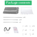 Closet Wardrobe Organizer Storage Rack Portable Clothes Shoe Clothing Shelf Dustproof Non-woven Fabric Quick and Easy to Assembl