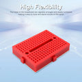 1-10PCS SYB-170 Mini Solderless Prototype Breadboard 170 Holes Breadboard Prototype Board 35x47mm for Small DIY Kits