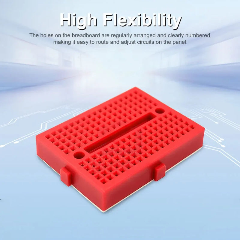 1-10PCS SYB-170 Mini Solderless Prototype Breadboard 170 Holes Breadboard Prototype Board 35x47mm for Small DIY Kits