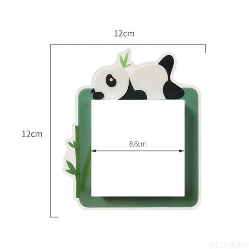 Lovely Cartoon Switch Stickers Luminous Socket Protective Cover Home Waterproof Wall Sticker Decorative Animal Switch Decoration