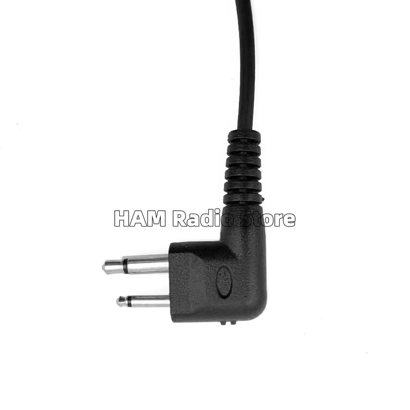Motorola Radio 2-Pin Earphone Headset With 3.5mm Jack Walkie Talkie Earpiece Mic PTT Headphone M-Plug AUX Cable