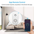 LoraTap Wifi Socket Israel Plug Outlet 16A Energy Consumption Monitoring Tuya Smart Life App Remote Control Home Assistant Alexa
