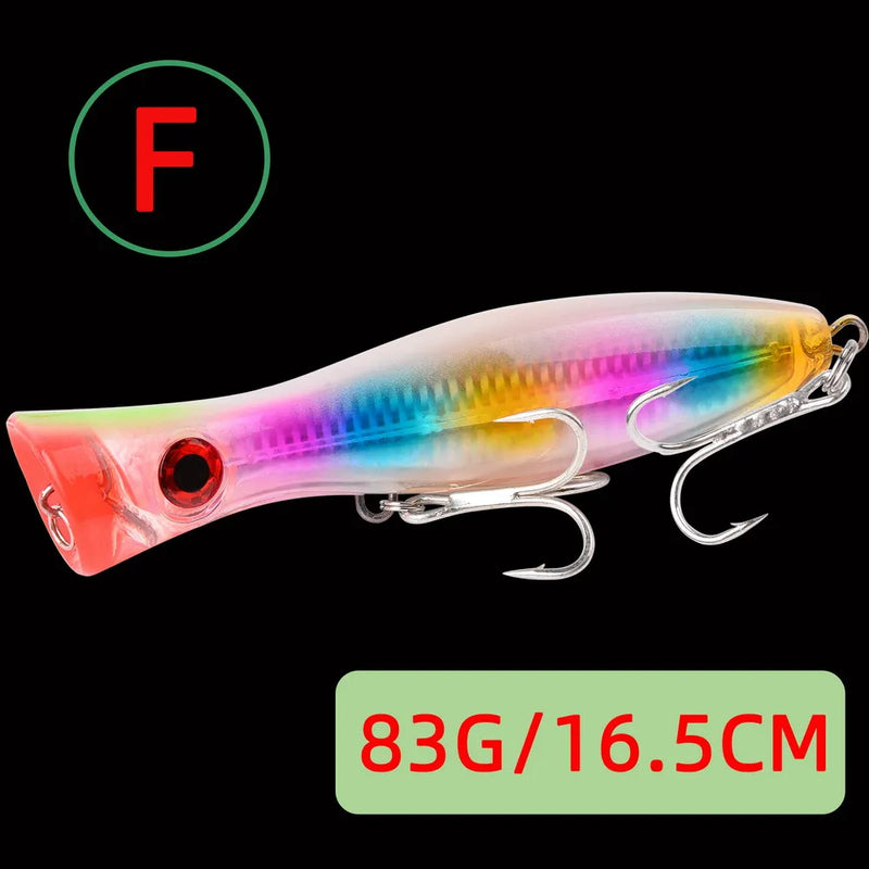 41g/83g Big Popper Floating Wobbler Fishing Lures | SAMAG