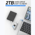 4 Port USB C Hub 3.0 Adapter OTG High Speed Splitter For MacBook Pro Air PC  Computer Accessories