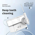 H2ofloss Water Flosser Portable Oral Irrigator 570ml 140PSI High Pressure 6 Modes 5 Nozzles with Storage Bag USB Rechargeable