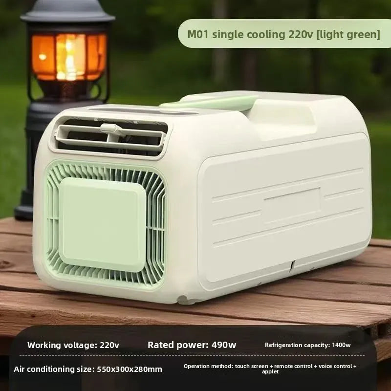 Desktop Multifunctional Window-type Smart Mobile Air Conditioner Compressor Cooling Outlet Single-cool Air Conditioner Fan