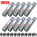 LED XPE Mini Portable Torch Super Bright COB Side Lights Zoomable Waterproof Outdoor Fishing Hunting Camping Flashlight