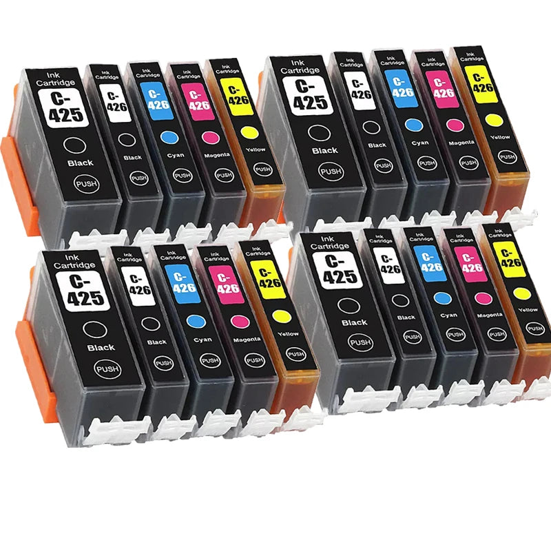 Ink Cartridge PGI425 CLI426 Compatible For CANON PIXMA MG - Visuel 8 | SAMAG