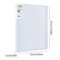 A4 Semi Transparent PP Brochure, Multiple Page Sizes To Choose From, Classified Insert Folder, Conference Document Organization,