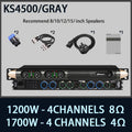 FUHAM KS2500 Digital Power Amplifier 2/4 Channel 8 Ohm 1200W Audio Amplifier Digital Amplifier Audio DJ Stage Performance