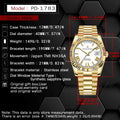 PAGANI DESIGN DD40 Gold White Date Week Luxury Automatic Watches Men TMI NH36A AR Sapphire crystal Mechanical Wristwatch For Men