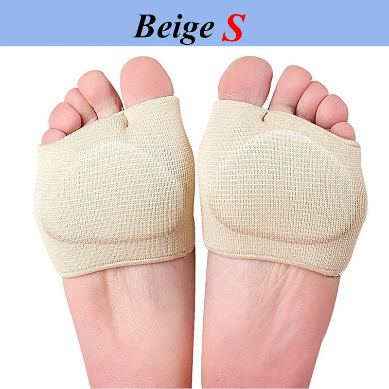 Silicone Gel Insoles for Shoes Metatarsal Forefoot Insert Pad for Women Men Foot Cushion Pads For Hallux Valgus Corrector Socks