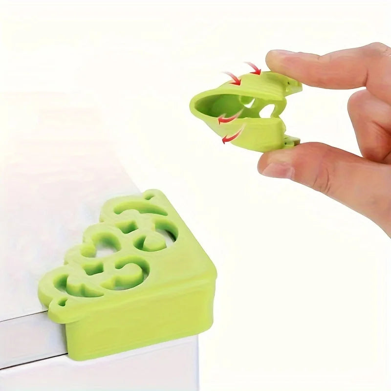4pcs Silicone Corner Protective Cover - Elegant Hollow Flower Design, Table Corner Protector, Protecting Children's Safety