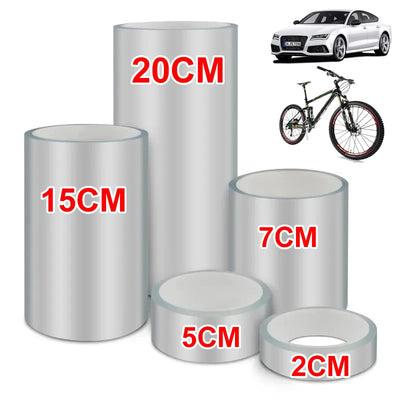 Transparent Bicycle Stickers Tape 3M 5M 10M Bike Frame | SAMAG
