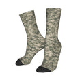 Custom Cute Military Camo Camouflage Army Socks Women Men Warm 3D Printing  Sports Basketball Socks