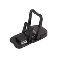 2PCS Mini Foldable Laptop Stand Portable Computer Keyboard Riser with 2 Adjustable Angles Self-Adhesive Invisible Notebook Stand