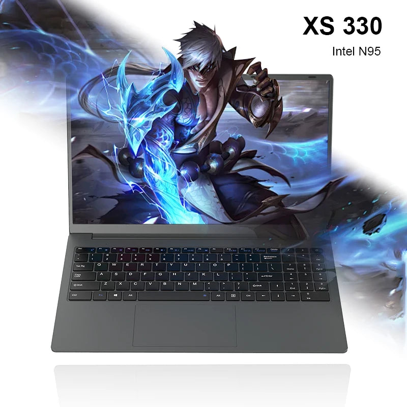 XS 330 Portable Laptop N95+MX330 4000mAh Notebooks 32GB RAM 2TB SSD DDR4 60Hz  NVIDIA GeForce Windows11 Office Laptop