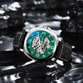 CHENXI Original Skeleton Mechanical Man Watches Luxury Men's Automatic Watch	Leather Strap Fashion Business Wristwatch Gift