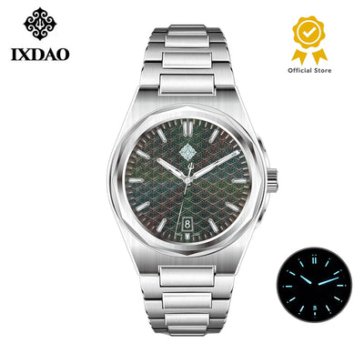 IX&DAO Warrior 37mm Men's Automatic Mechanical Watch PT5000 BGW - 9 Top Sapphire Stainless Steel Waterproof 10Bar | SAMAG