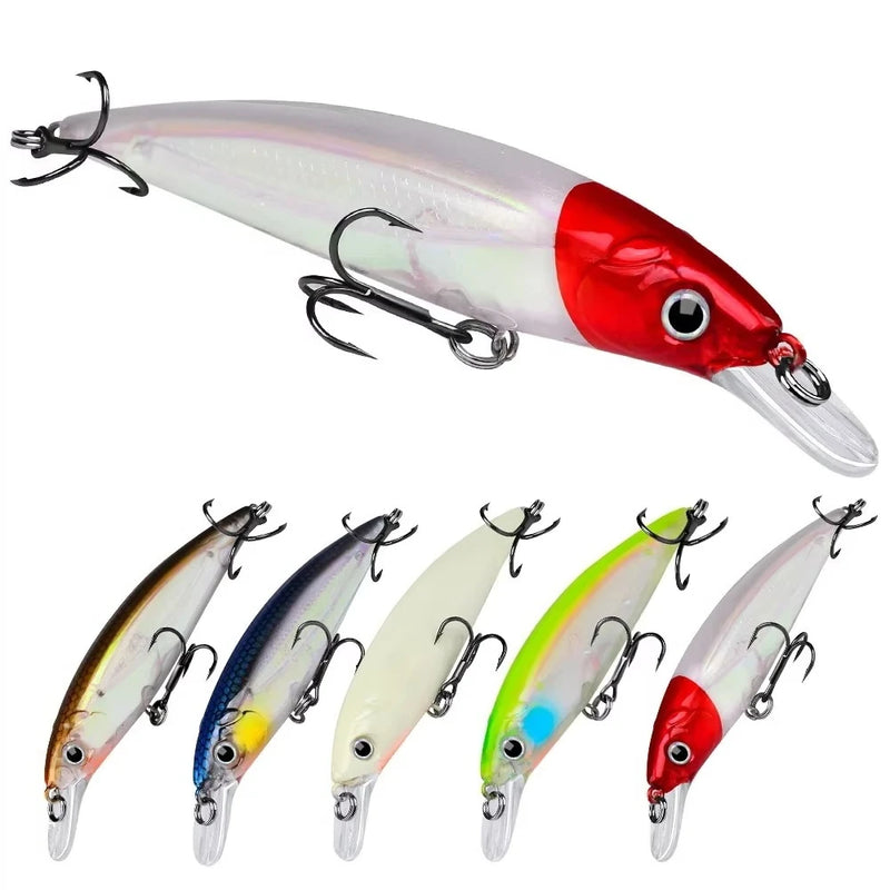 Bait Minnow 7g 14g 40g Luminous Bionic Fake Plastic Hard | SAMAG