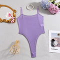 Special Tight-Fitting New Casual Mesh Sexy Bodysuits Erotic Underwear Solid Color Transparent Pure Desire Bodysuits Elegant 55IC
