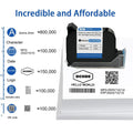 DCODE 6900 12.7mm Economy High Quality TIJ Online Handheld Inkjet Printer Cartridge Fast Drying Water-proof Solvent Black Ink