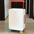 KLQDZMS 20"24Inch PC Suitcase Large-capacity Boarding Box Women's Trolley Case Men's Password Box with Wheels Rolling Luggage