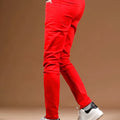 KING JEANS RED Men's Long Pants Bulletproof Business | SAMAG